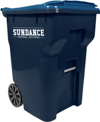 95-gallon recycle cart