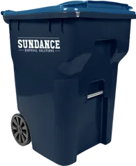 95-gallon recycle cart